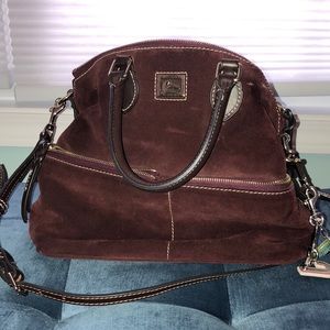 Dooney and Bourke satchel with cross body strap
